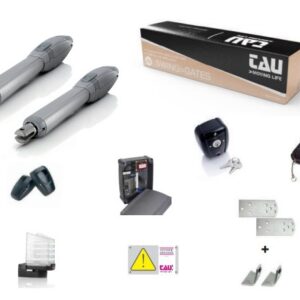 TAU Kit Automazione Battente 3+3mt Stelo